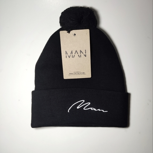 Boohoo Other - Pum-Pum Beanie Man Brand